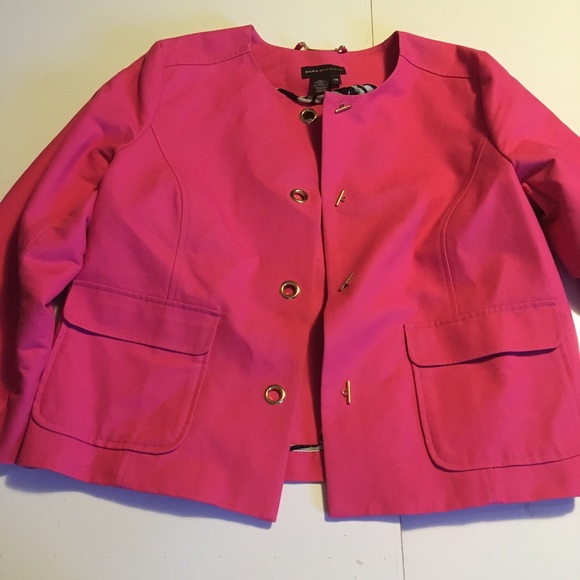 Dana Buchman Jackets & Blazers - Dana Buchman Women Pink Size 14. Blazer Jacket